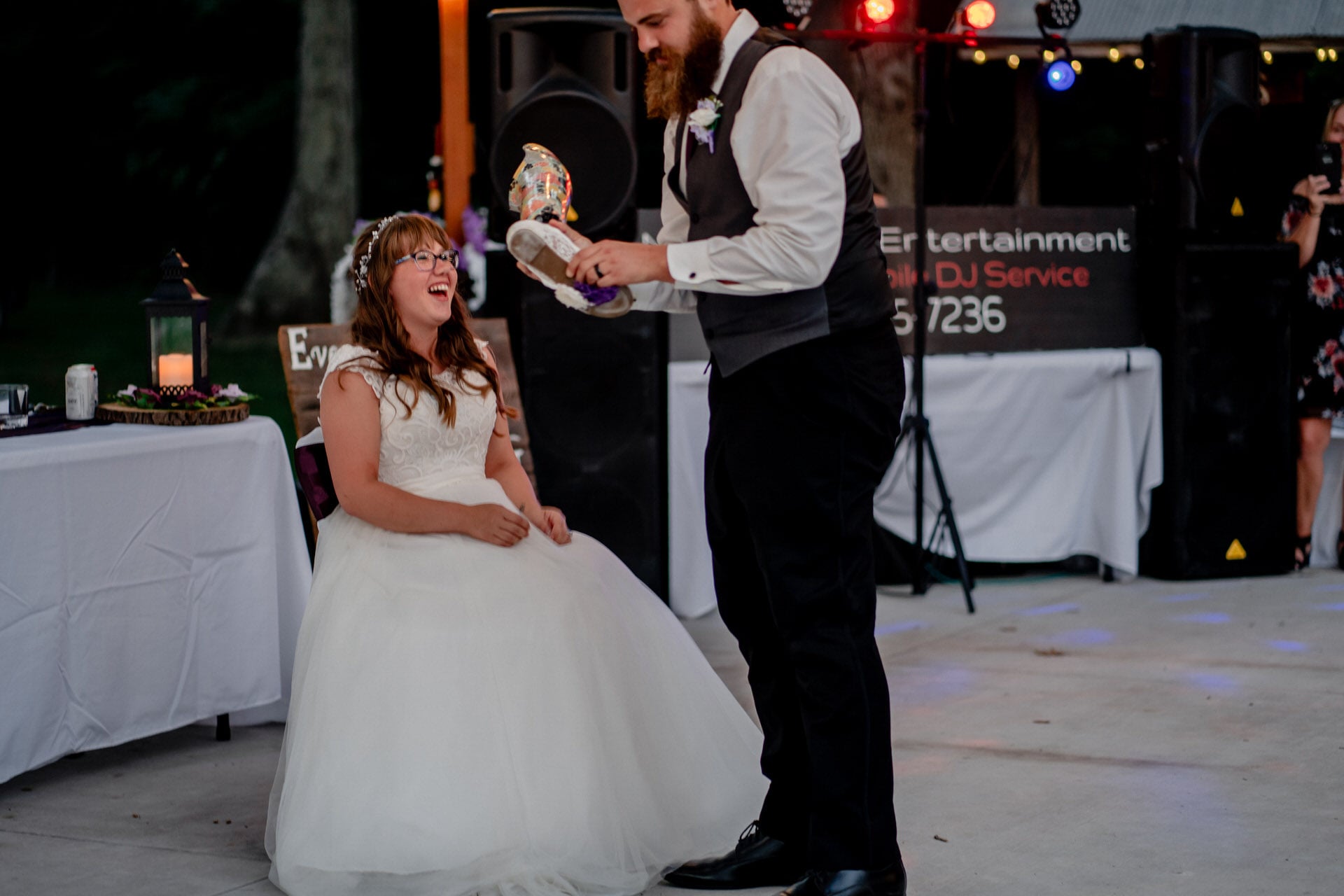 Maranda and Cody Wedding at the Campground House