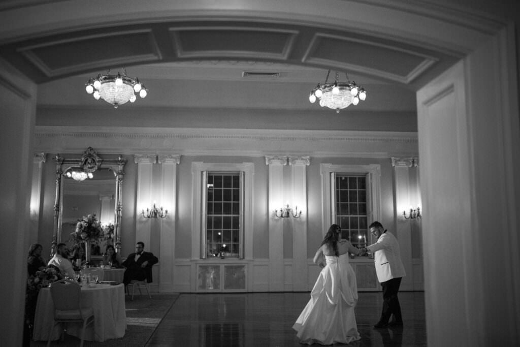 The women's club wedding photo st louis